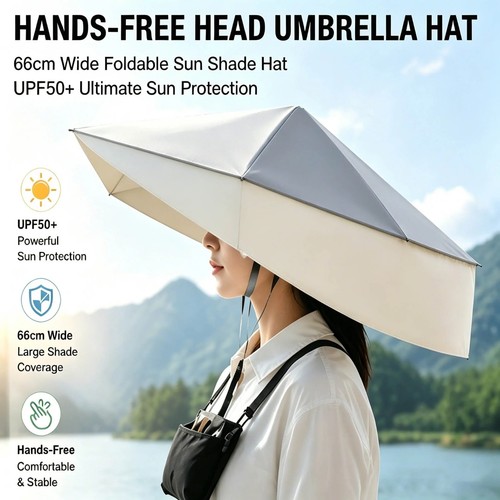 Foldable hands free - free, head