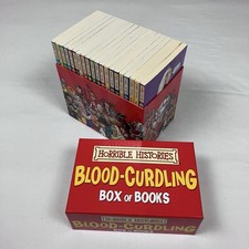 Horrible Histories Blood Curdling Box Set of 20 Books