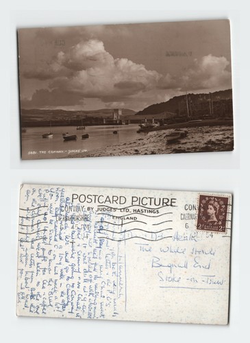 Vintage postcard conway - vintage,