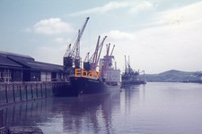 35mm Slide - Cargo Ship Stefan