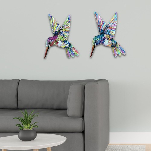 Hummingbird metal wall - wall, art