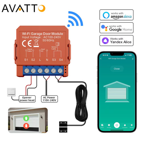 Tuya wifi garage door opener - tuya,