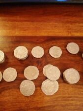 20p Coin twenty pence  Tudor Rose circulated 1982 - 2008 Includes eBay 10p + 7%