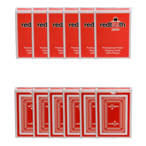 Redtooth poker red deck - poker,