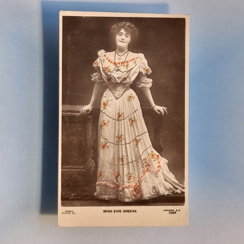 Edwardian actress postcard - edwardian,