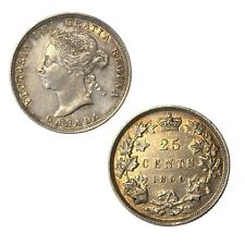 Victoria DEI Gratia Regina 25 Cents 1899