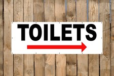 Toilets PVC Banners for Events