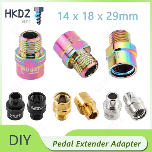 Pair bike pedal - 1, extenders