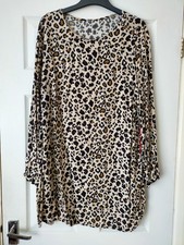 Ladies Animal Print Dress In