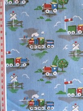 Cath Kidston Mini Trains Blue