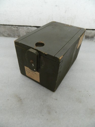 Vintage military small wooden - military,