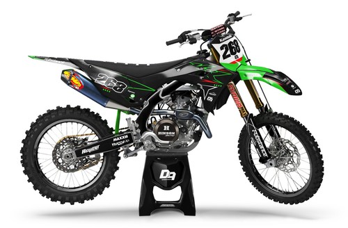 Kawasaki motocross graphics - kawasaki,