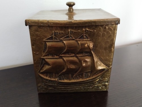 Vintage brass clipper tea - vintage,