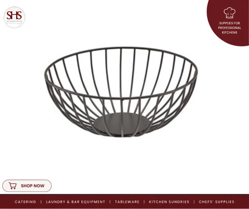 Genware round black wire - genware,