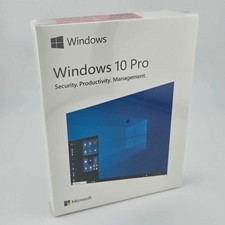 Microsoft Windows 10 Pro 32bit 64bit USB Pack Sealed
