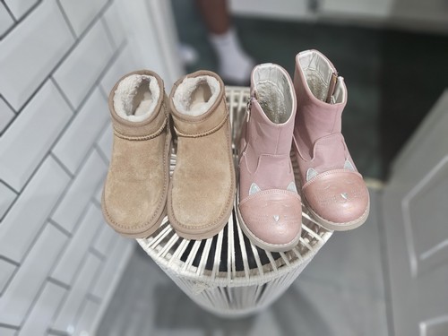 Nutmeg girls ankle boots - nutmeg,