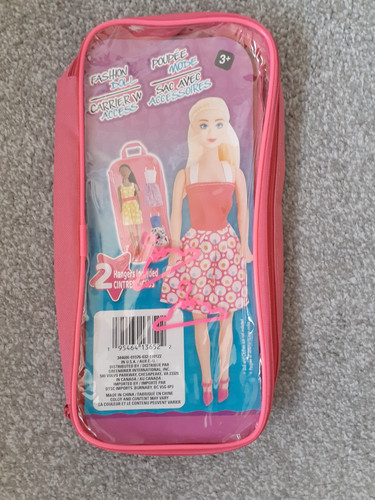 Pink fashion doll - fashion, case