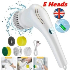 Electric Spin Scrubber Powerful Turbo Scrub Cleaning Brush Cordless Rechargeable