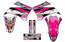 2008-2025 TTR 125 MAYHEM Pink Senge Graphics Kit Compatible with Yamaha