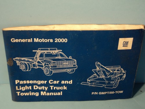 2000 general motors towing - 00,
