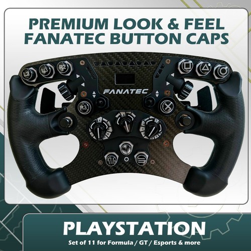 Outlined gloss fanatec button - fanatec,