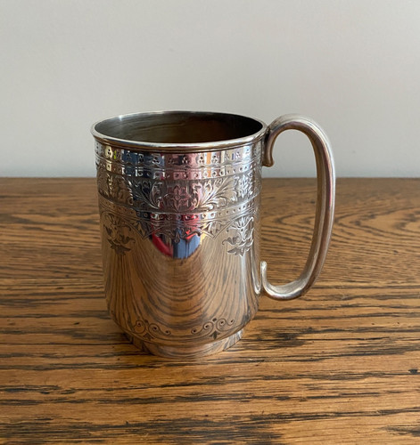 Antique silver plate victorian - antique,