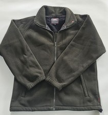 Wynnster Cirrus Ice Cap Fleece Jacket Green Size Medium Full Zip Warm Hiking 