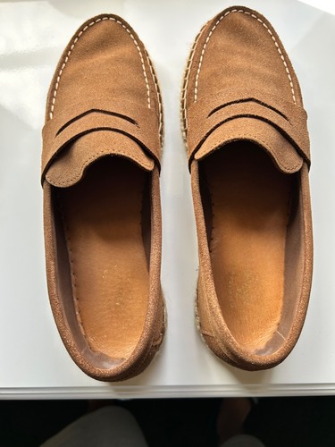 Bass tan suede slip - bass, on