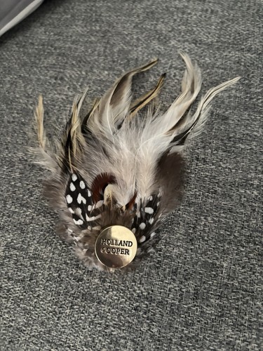 Holland cooper feather brooch - feather,