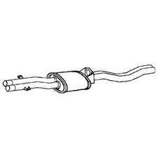 Klarius Centre Pipe & Silencer