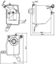 Coolant Expansion Tank MAHLE