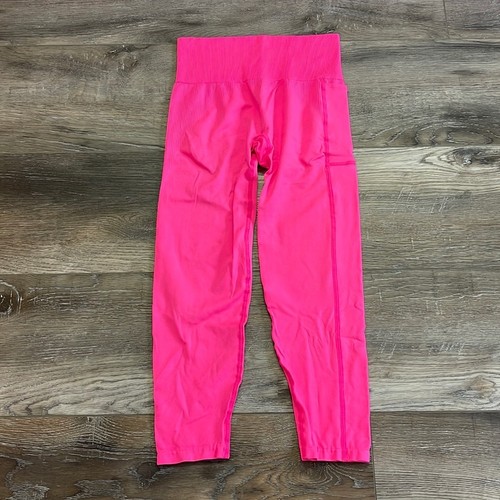 Pink leggings worn once - leggings,