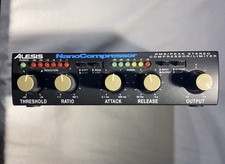 Alesis NanoCompressor Limiter Stereo Studio Nano Compressor