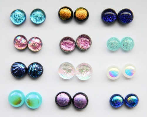 Dichroic fused glass - fused,