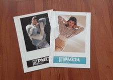 TWO Paccia La Lana Knitting Patterns Circa 1980 no 413 and no 602