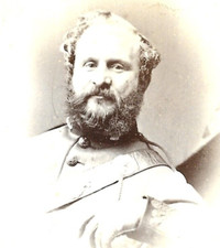 Victorian CDV Photo British Soldier Rifle Volunteers Military Thrupp Birmingham