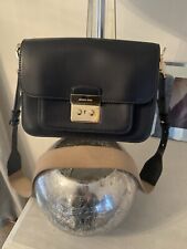 MICHAEL KORS NAVY LEATHER SLOAN BAG RRP £295