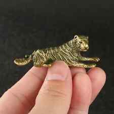 Small Brass Tiger Lion Animal