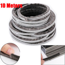 Hairy Seal Brush 10M Pile Window Sliding Door Weather Strip Draught Excluder