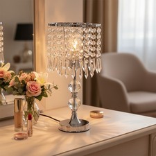 Elegant Crystal Table Lamp