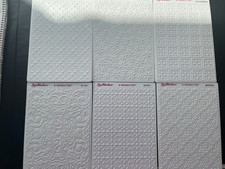 Embossing Folder/Template Bundle x 6 SPELLBINDERS Cardmaking/Scrapbooking 6 +
