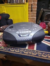 Sony CFD-S 550L Portable CD Radio Casette-Corder Boombox With Power Lead