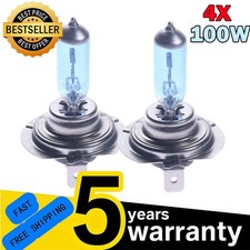 4*H7 Xenon White Headlight 100w Bulbs Super 8500k Lamp Light Effect Hid 12v Bulb
