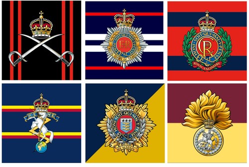 British army regiments corps - british,