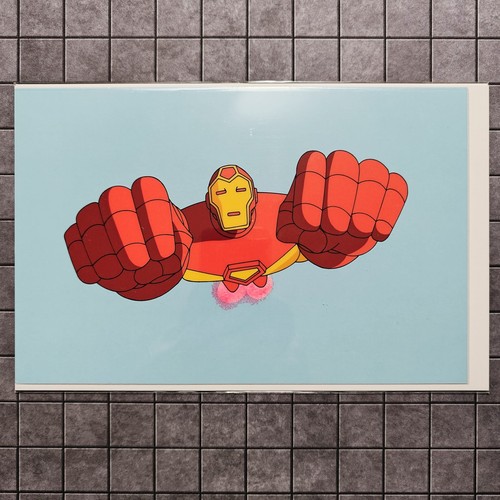 Blue iron man - iron,