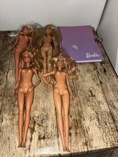 3 X Barbie Dolls & 1 X Simba Doll 1998 - 2013 + Barbie Lockable Journal