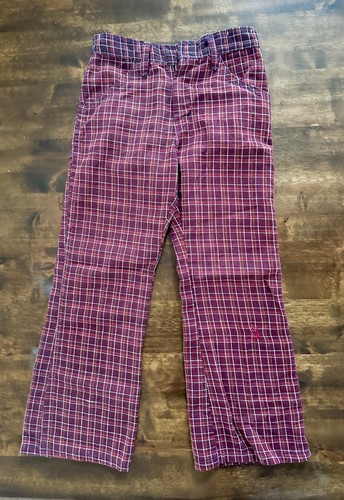 Vintage 1970s boys maroon - boys,