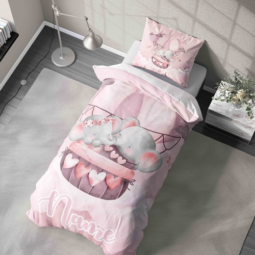 Personalised pink elephant - personalised,