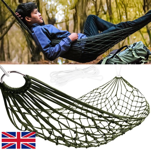 Nylon rope hammock outdoor - hammock,