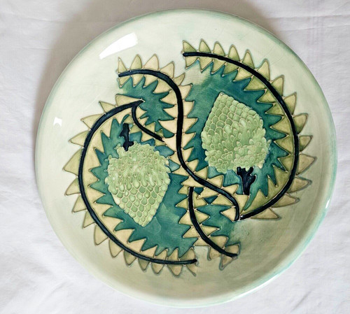 Moorcroft large plate - plate, |